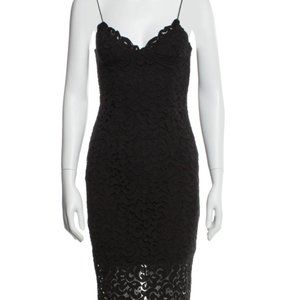 NICHOLAS Lace Patterned Midi Length Dress